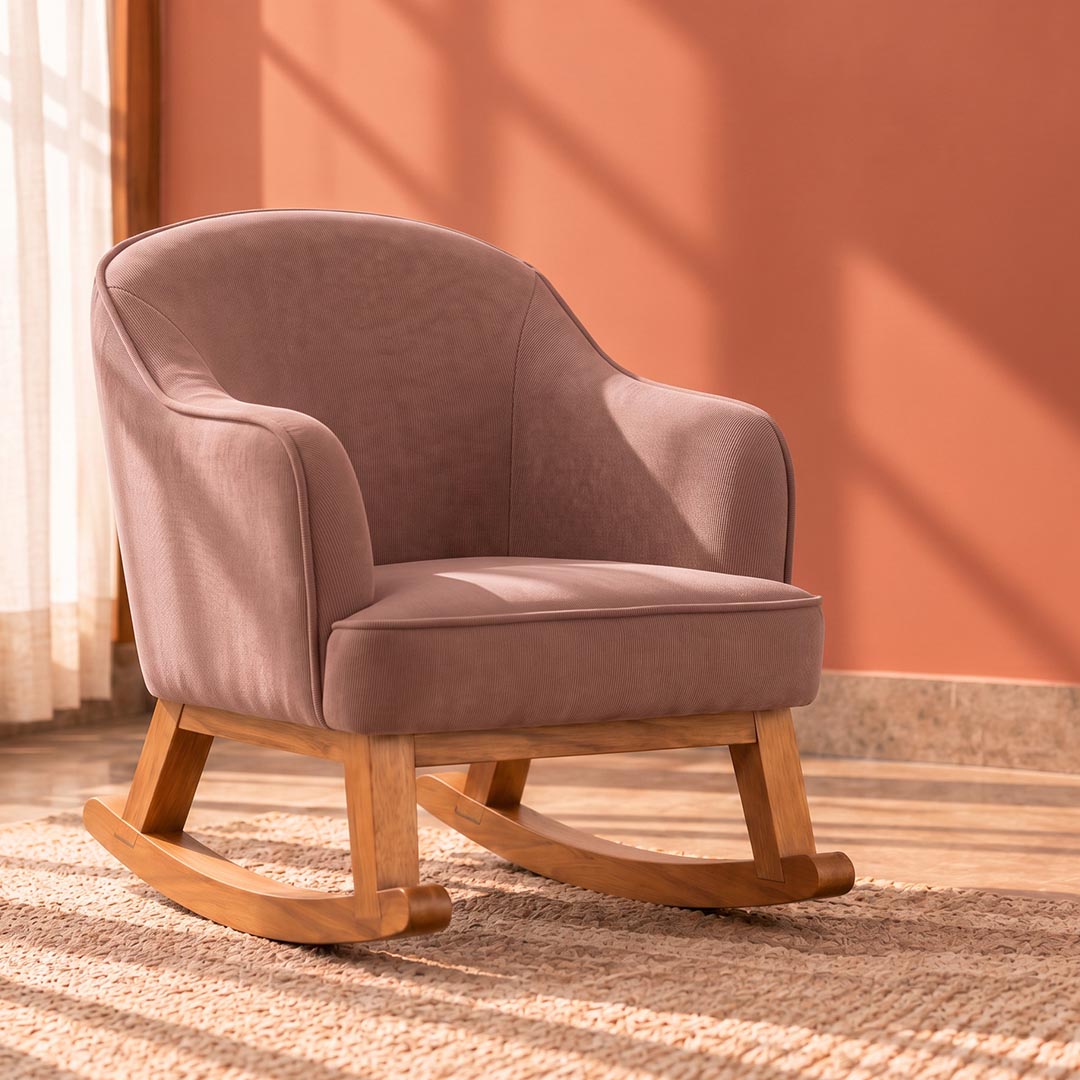 Rocking Chair - Raspberry Macaron